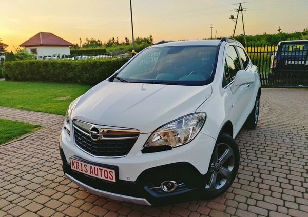 Opel Mokka cena 42900 przebieg: 192000, rok produkcji 2013 z Barwice małe 407